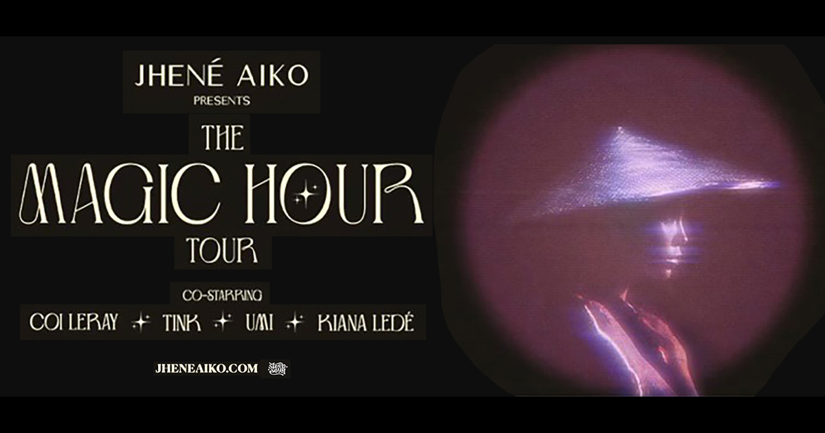 Tunespeak / Win 2 Tickets to see Jhené Aiko on The Magic Hour Tour ...