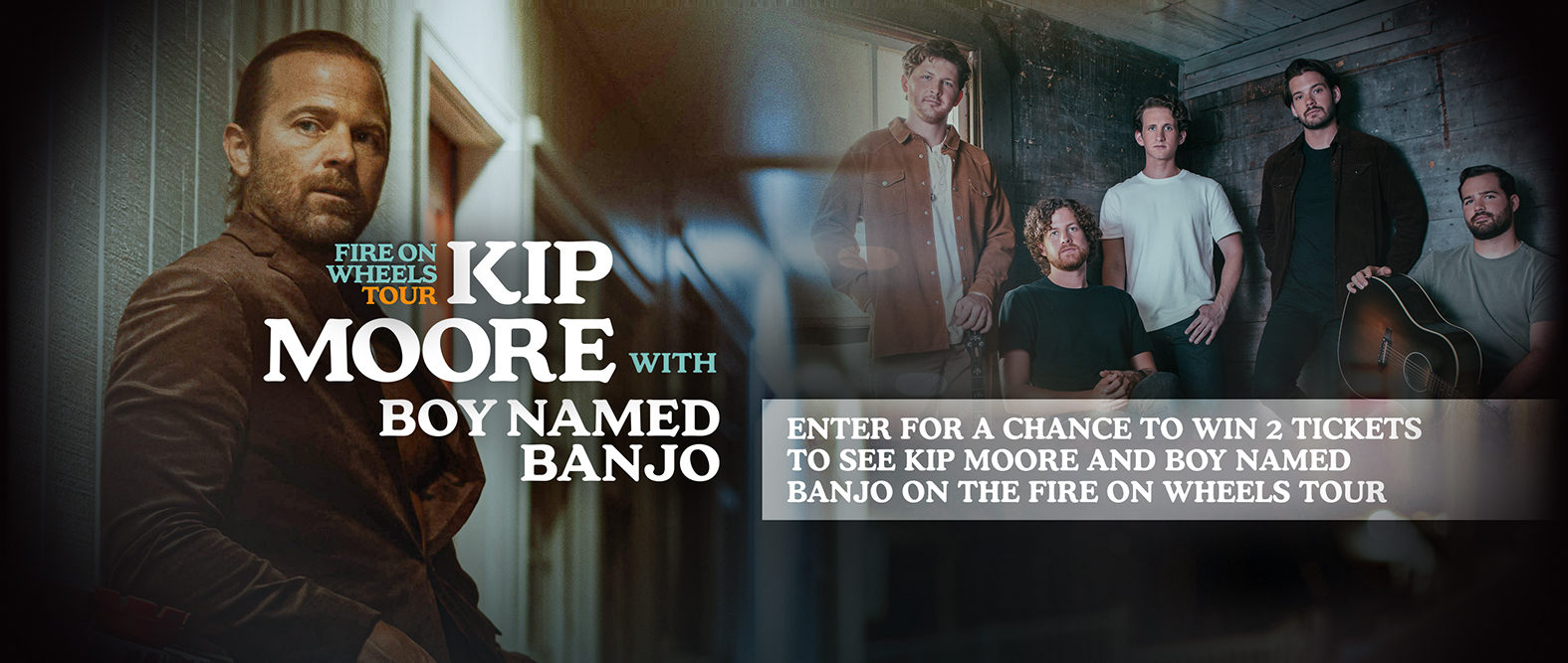 Kip Moore Fire On Wheels Tour Tunespeak