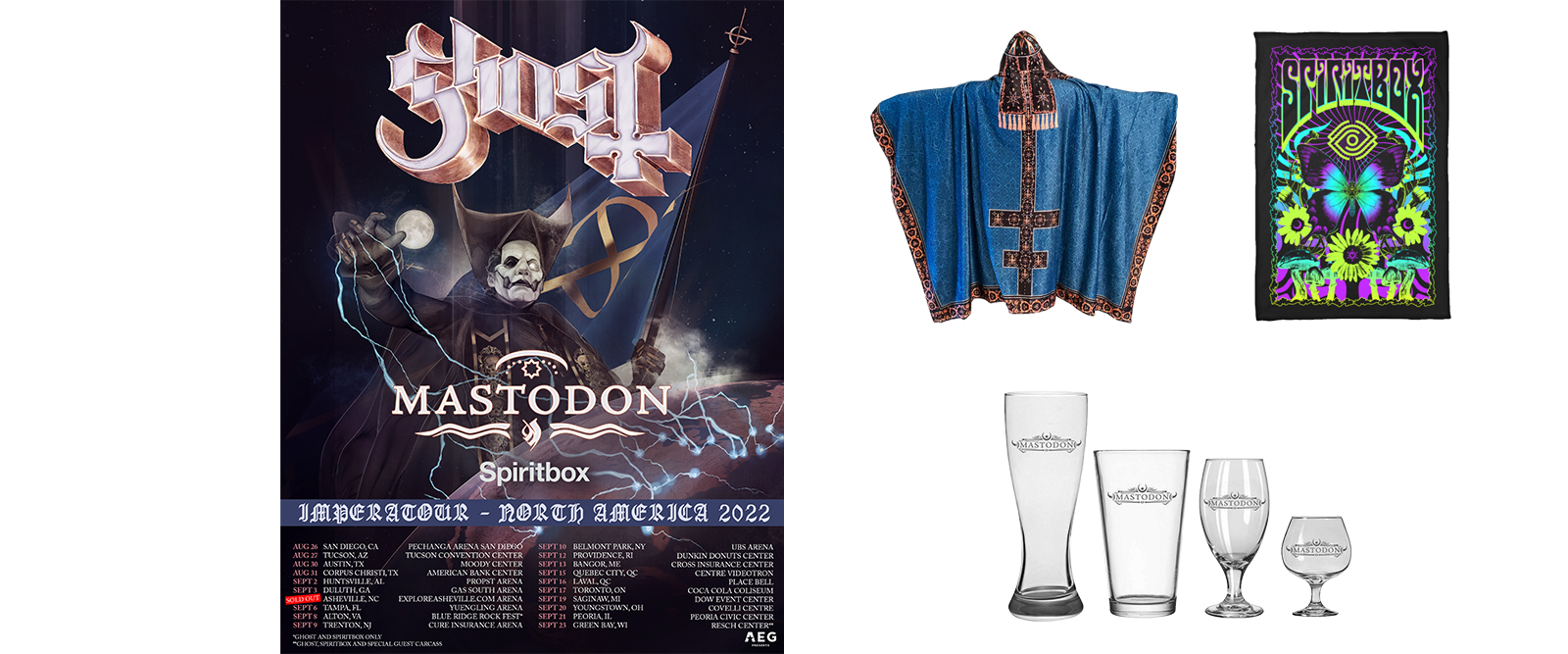 Tunespeak / Ghost, Mastodon, Spiritbox, and AEG Presents