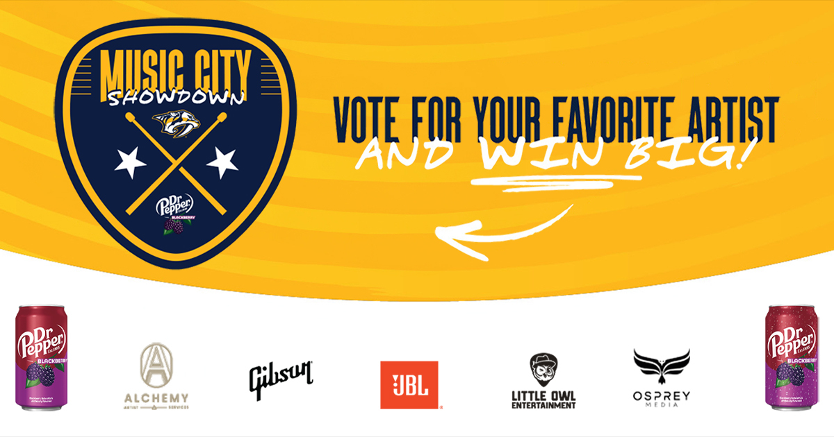 Tunespeak / Dr Pepper, Nashville Predators, Josh David, Abigail ...